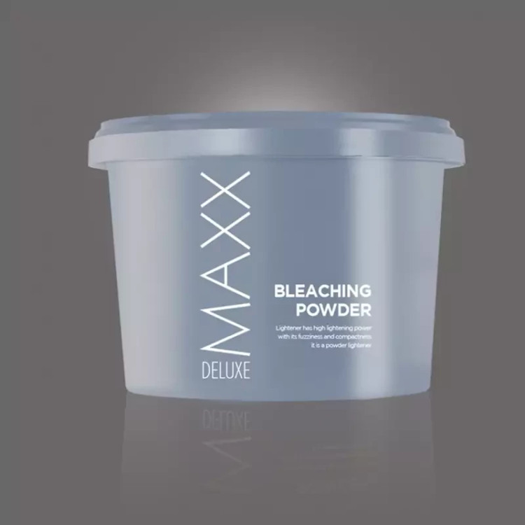 پودر دکلره مکس دلوکس رنگ آبی حجم 2 کیلوگرم(4بسته نیم کیلویی) Maxx Deluxe Bleaching Powder