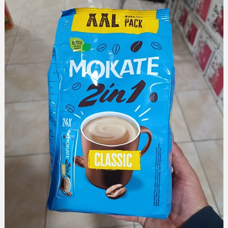 کافی میکس کلاسیک ساشه ای 2 در 1 موکاته بسته 24 عددی