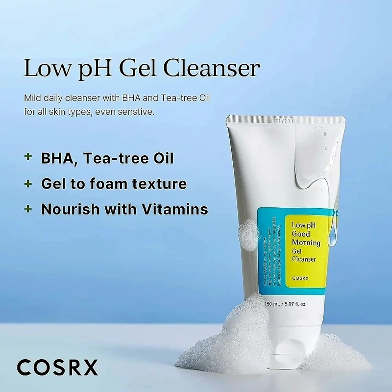ژل پاک کننده صبحگاهی باPHپایین Cosrx کوزارکس