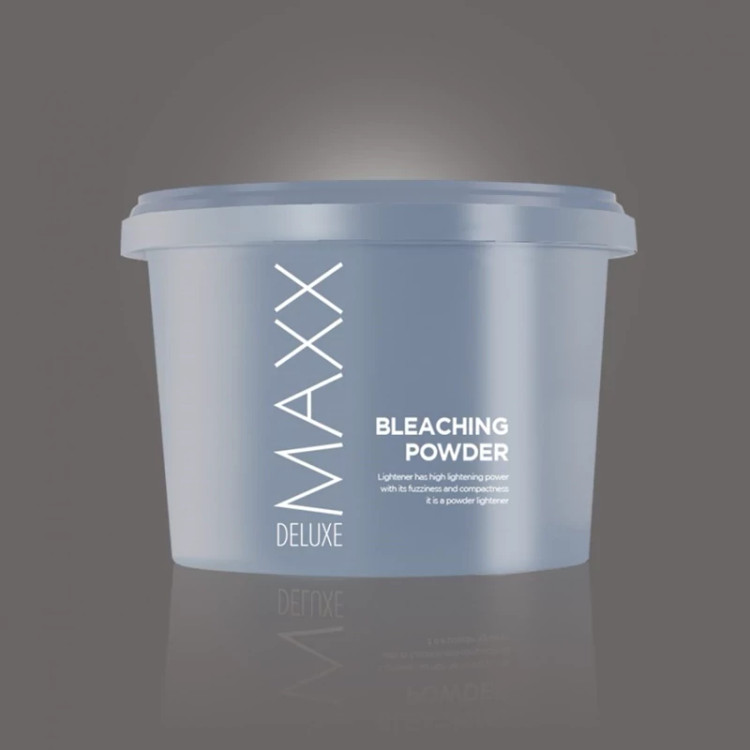 پودر دکلره مکس دلوکس رنگ سفید حجم 2 کیلوگرم(4بسته نیم کیلویی) Maxx Deluxe Bleaching Powder