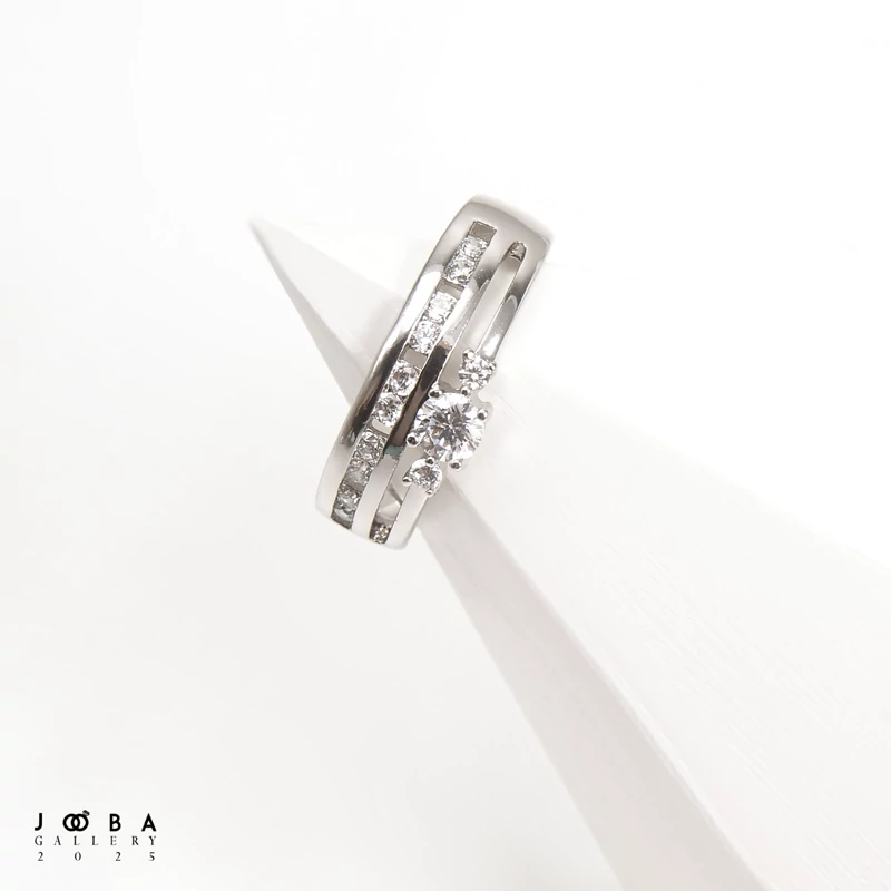 انگشتر دور نگین ژوپینگ کد 101067998