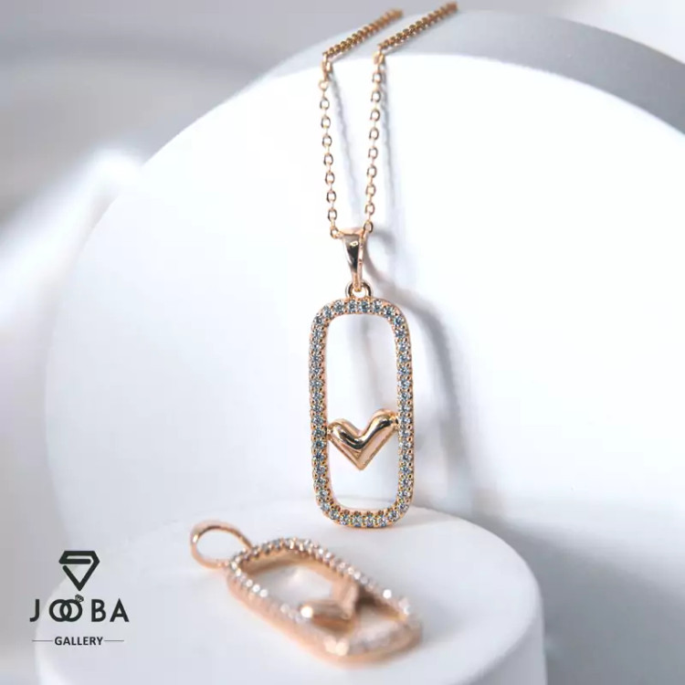 آویز مینیمال قلبی ژوپینگ2000891711