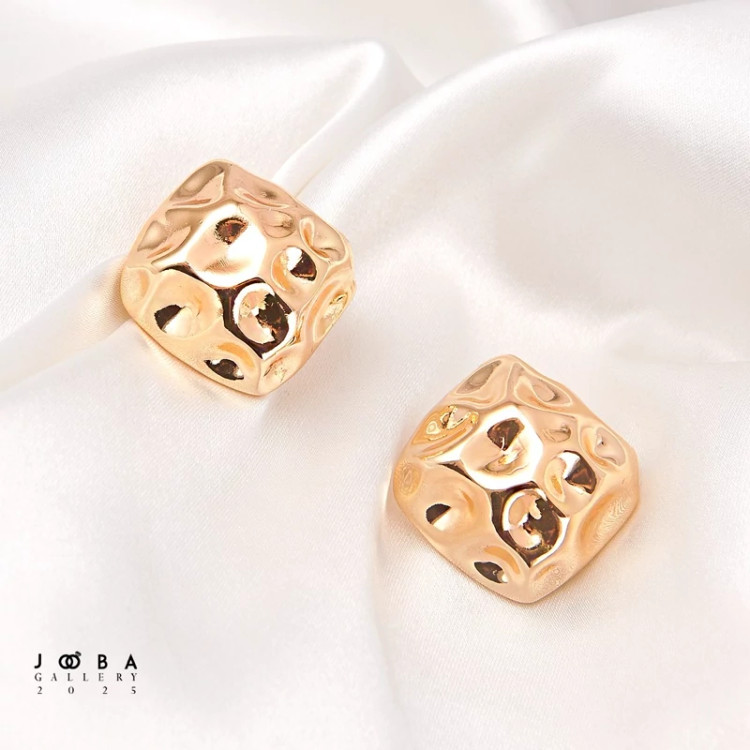 گوشواره میخی مینمیال کد 113070890 برند ژوپینگ