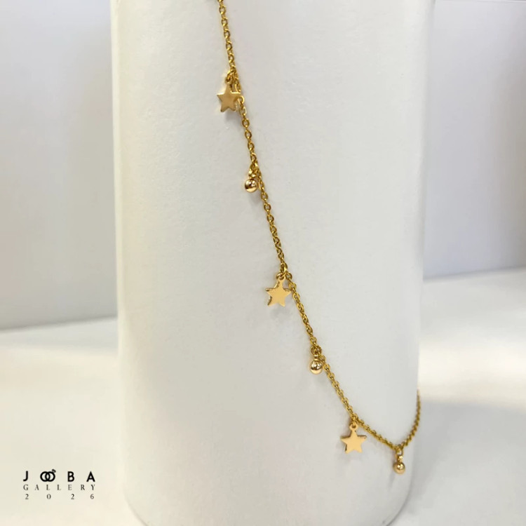 گردنبند ستاره گوی ژوپینگ کد 308110335