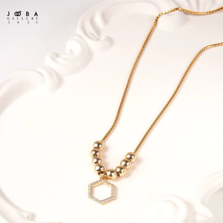 گردنبند پنج ضلعی و گوی ژوپینگ 1081882800