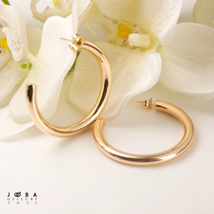 گوشواره میخی رینگی کد1130881127 ژوپینگ