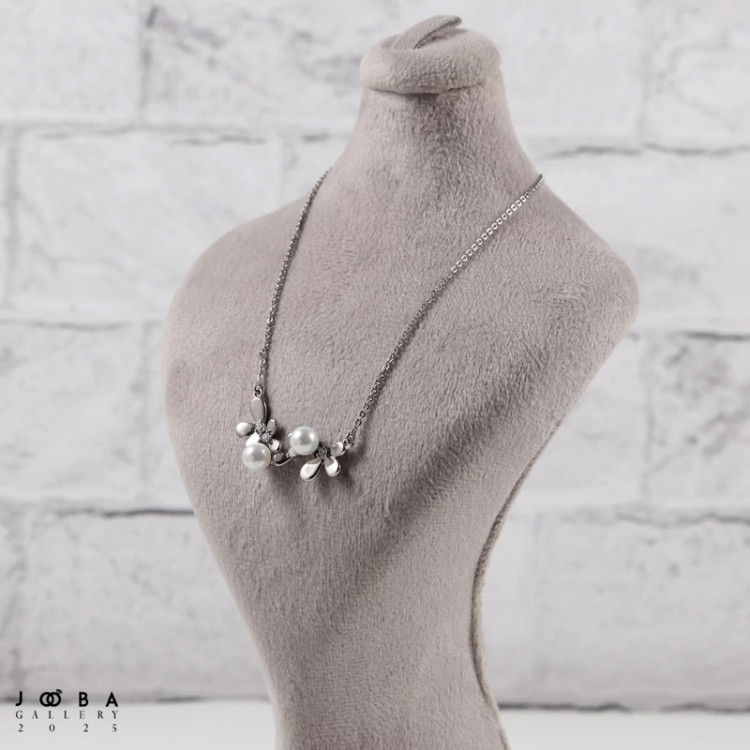 گردنبند گل مرواریدی ژوپینگ 1081432130