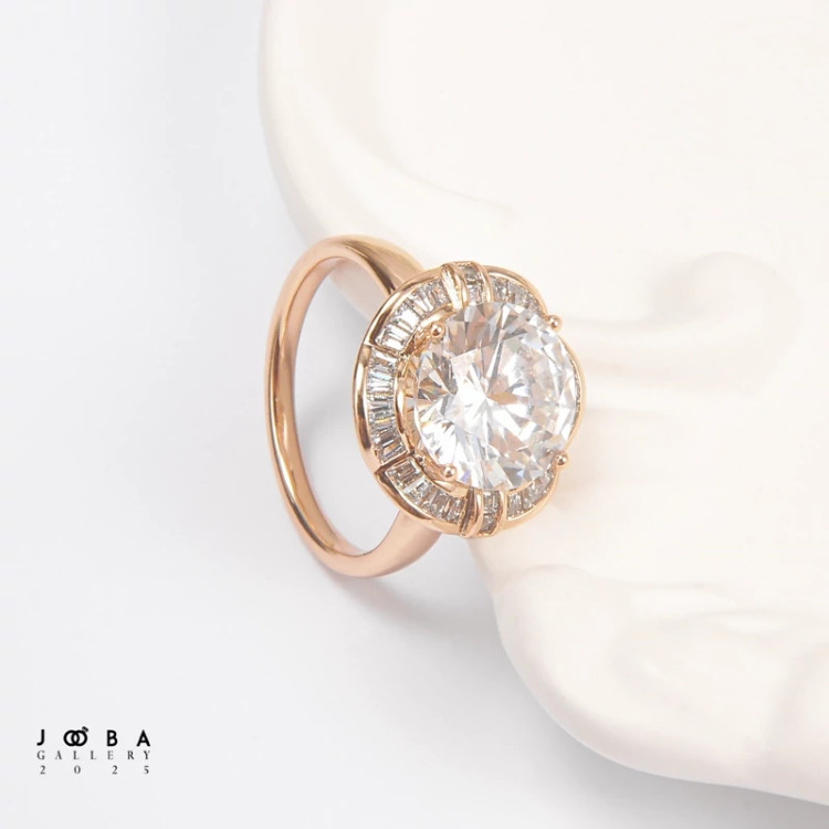 انگشتر نگین دار جواهری ژوپینگ کد 1011592365