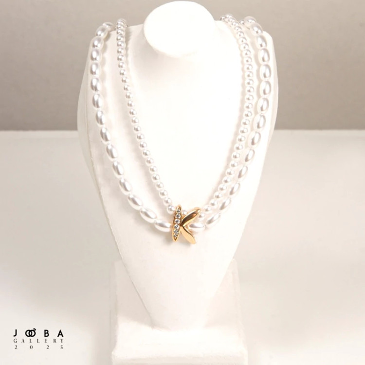 گردنبند مرواریدی k ژوپینگ کد 1082624089