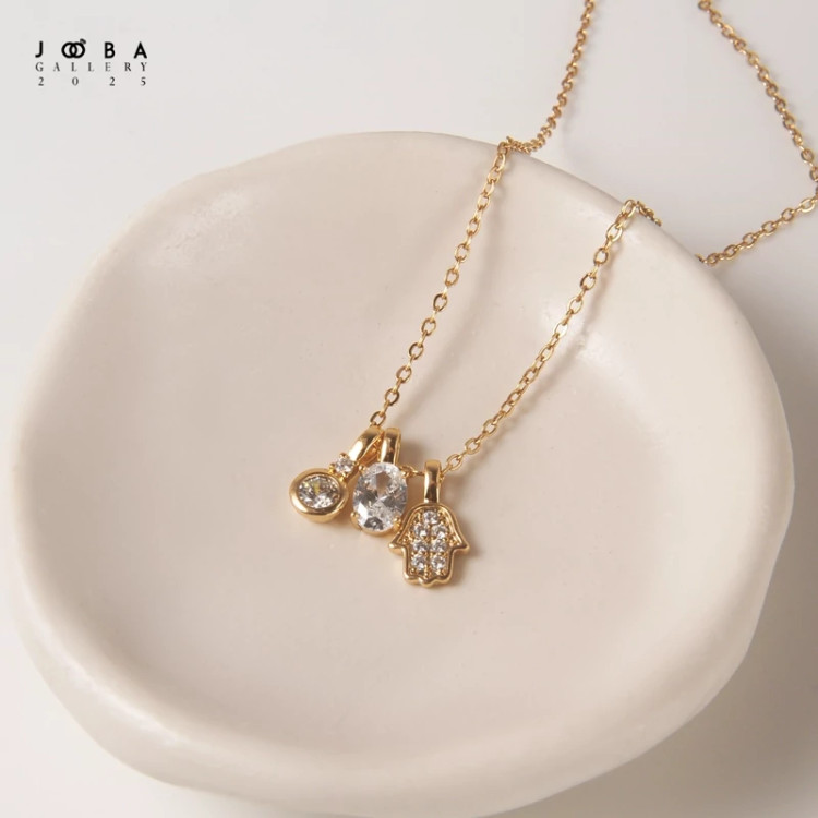 گردنبند آویزدار ژوپینگ کد 108682500