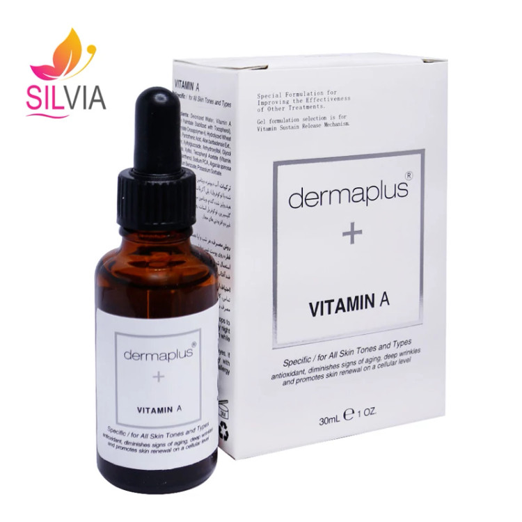 ژل مرطوب کننده حاوی ویتامین A درماپلاس 30 میل