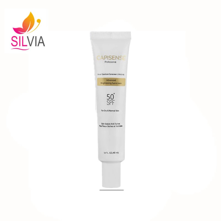 کرم ضدآفتاب SPF50 روشن کننده صورت پوست خشک و معمولی کپیسنس 40 میل