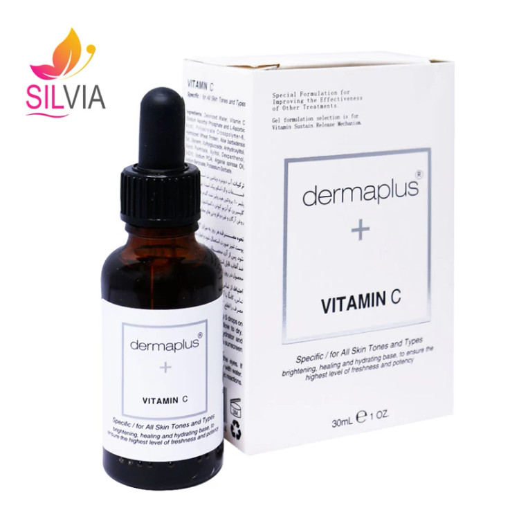ژل مرطوب کننده حاوی ویتامین C درماپلاس 30 میل