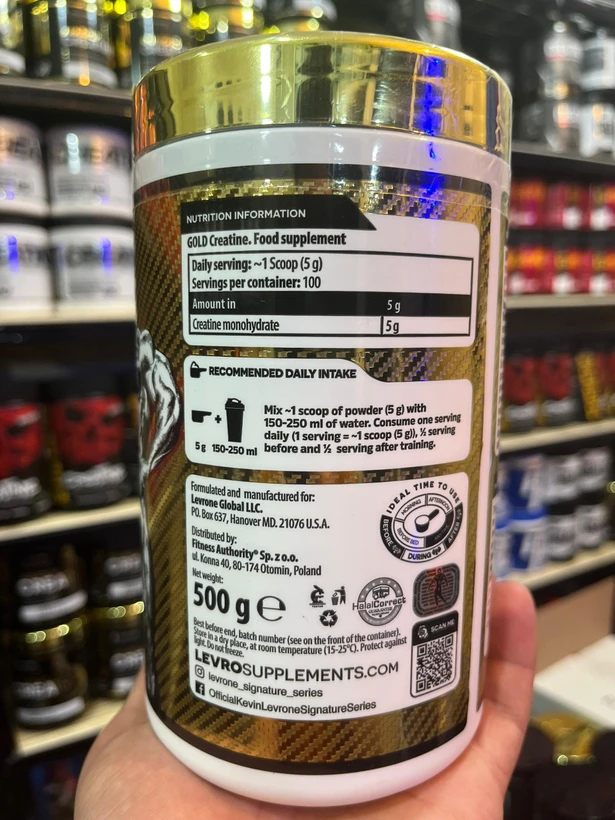مکمل کراتین گلد کوین 500 گرمی اصل تضمینی..