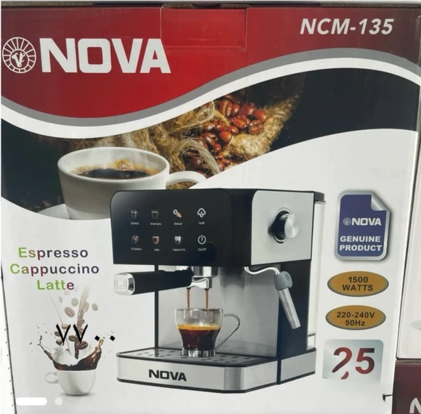 اسپر‌سو‌ ساز لمسی نوا- 25 بار مدل NCM-135