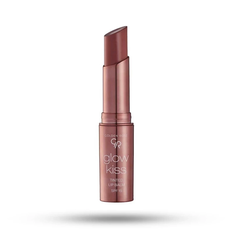 بالم لب رنگی گلدن رز مدل Glow Kiss- 01 Vanilla Latte