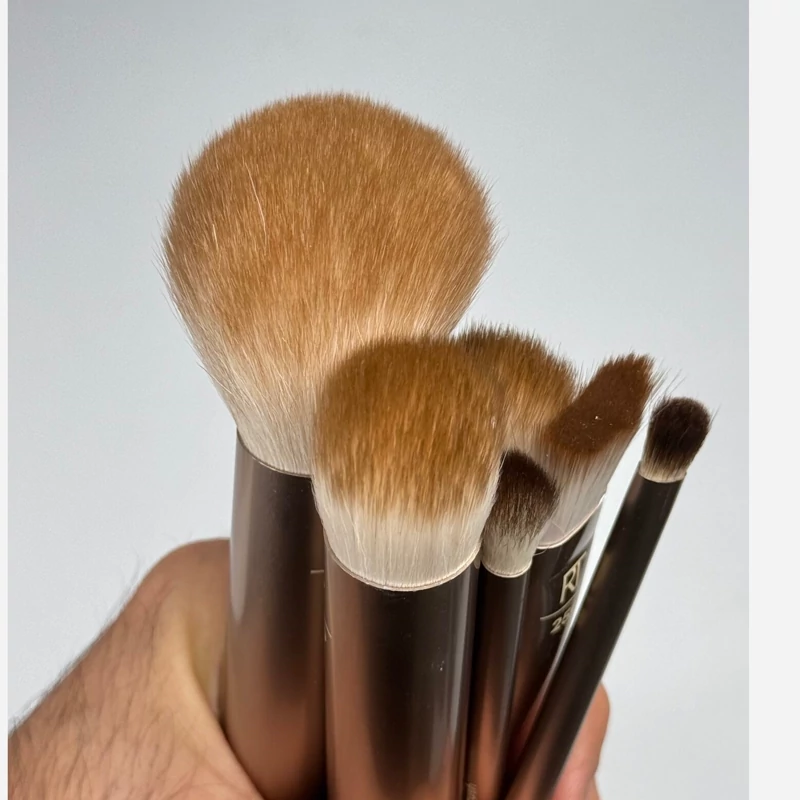ست براش 9 تکه ریل تکنیک مدل Au Naturale