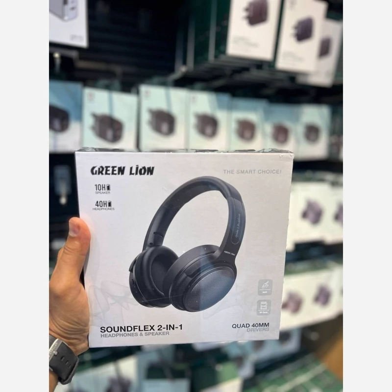 هدفون و بلندگوی دوکاره گرین لاین SOUNDFLEX 2-in-1