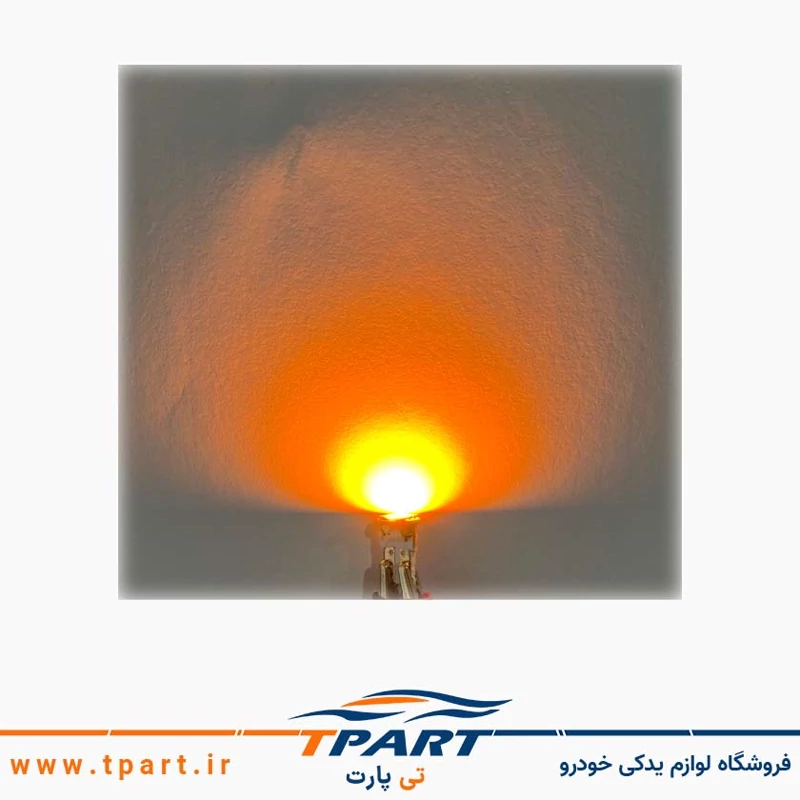 راهنما گلگیر پراید (طرح مگان) سفید + لامپ LED