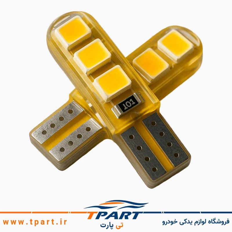 لامپ چراغ کوچک پراید 132 / 111 - LED سکن جفت