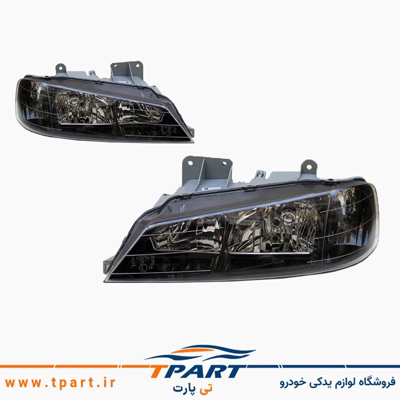 پک جفت چراغ جلو و عقب دودی پژو پارس ELX فناوران