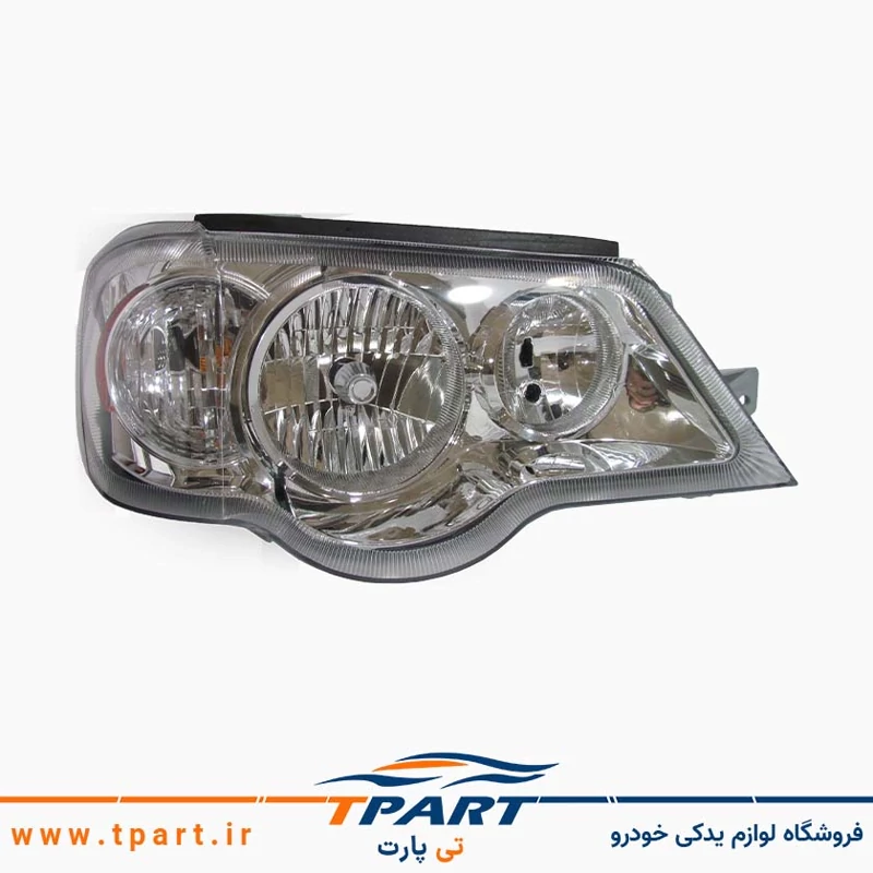 جفت چراغ جلو پراید 132 جمع ساز بدون موتور