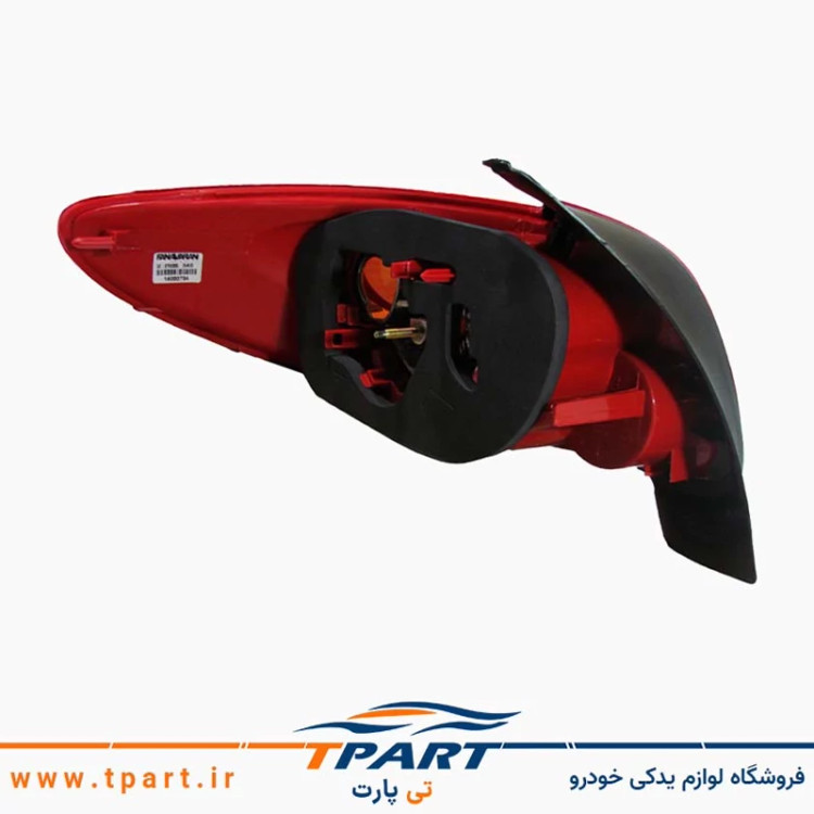 چراغ عقب پژو 206 هاچبک سمت شاگرد