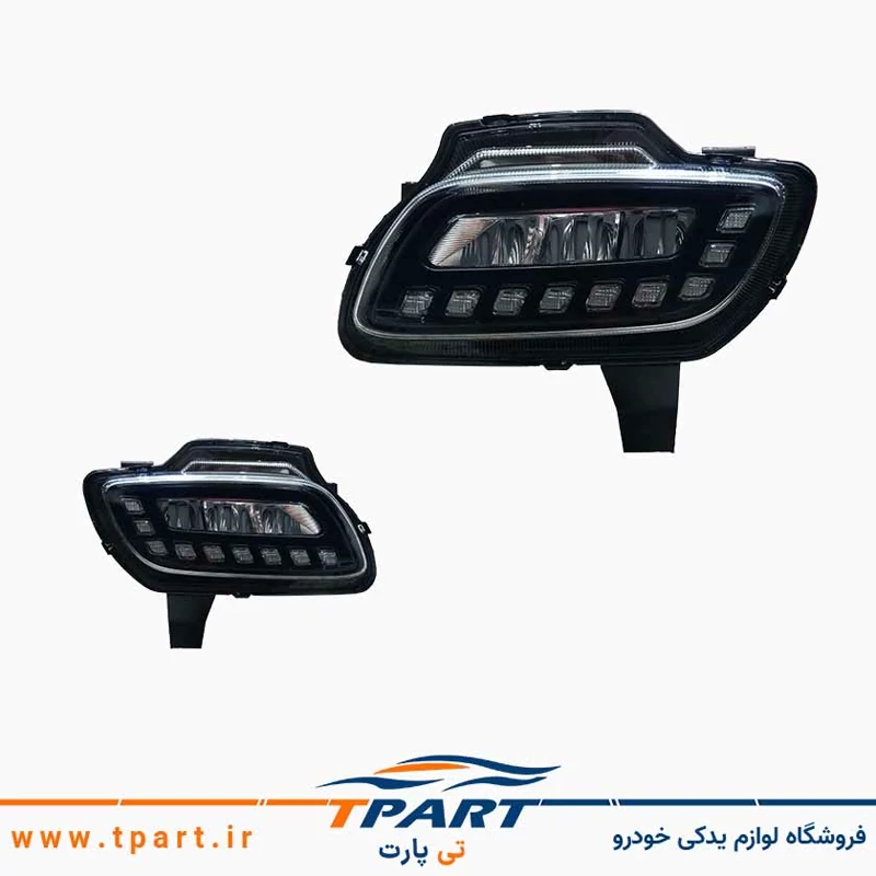 پک چراغ جلو پارس بهینه و مه شکن دیلایت دار مدرن پژو ELX