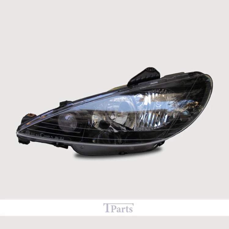 چراغ جلو پژو 206 دودی اسپرت سمت راننده فن آوران