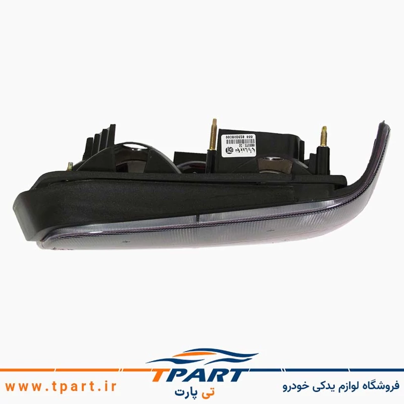 جفت چراغ عقب دودی سفید پارس جمع ساز