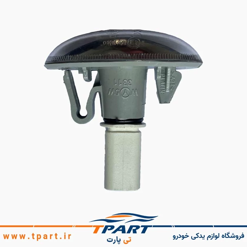 چراغ راهنما گلگیر 206 اسپرت شفاف - طلق دودی