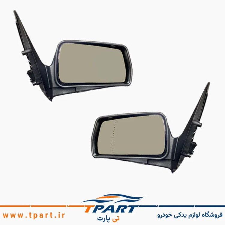 آینه جانبی سمند برقی تاشو دستی EF7، XU7، LX کروز پلاس