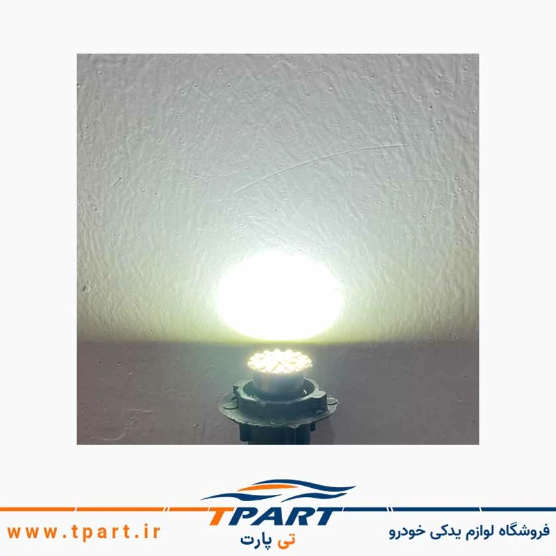 لامپ چراغ خطر عقب پژو 405 یخی – LED جفت