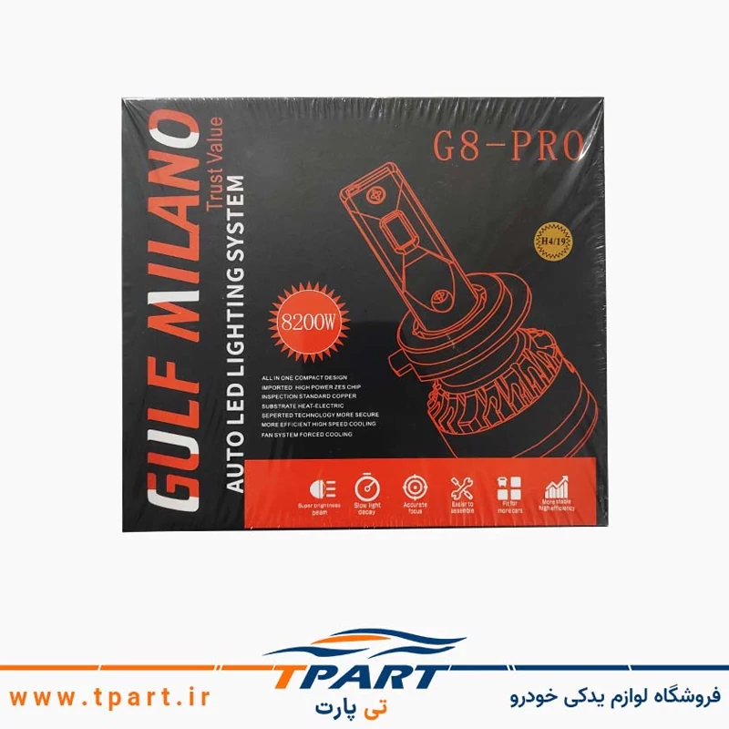 هدلایت پژو پارس / پرشیا G8 PRO
