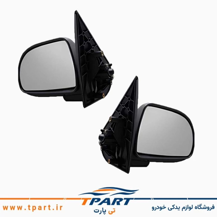 جفت آینه بغل تیبا تنظیم برقی