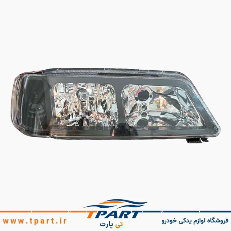 چراغ جلو 405 طرح پارس اسپرت دودی (داخل مشکی) جفت