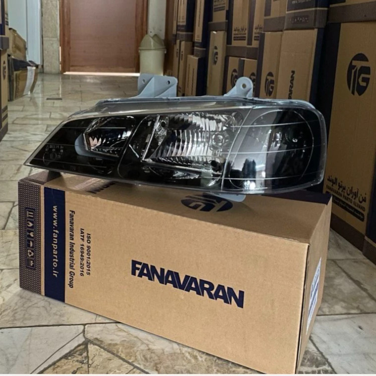 پک چراغ جلو دودی و عقب دودی روشن پارس فناوران