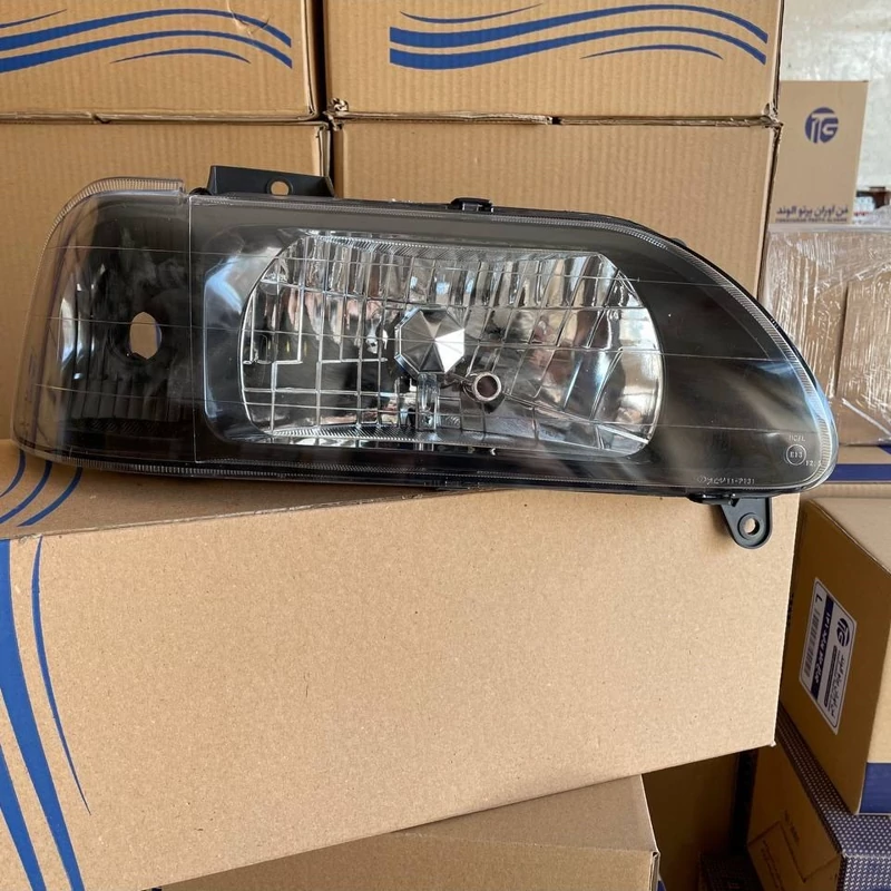 چراغ جلو دودی اسپرت پراید 131 جفت ( چپ و راست ) کد m