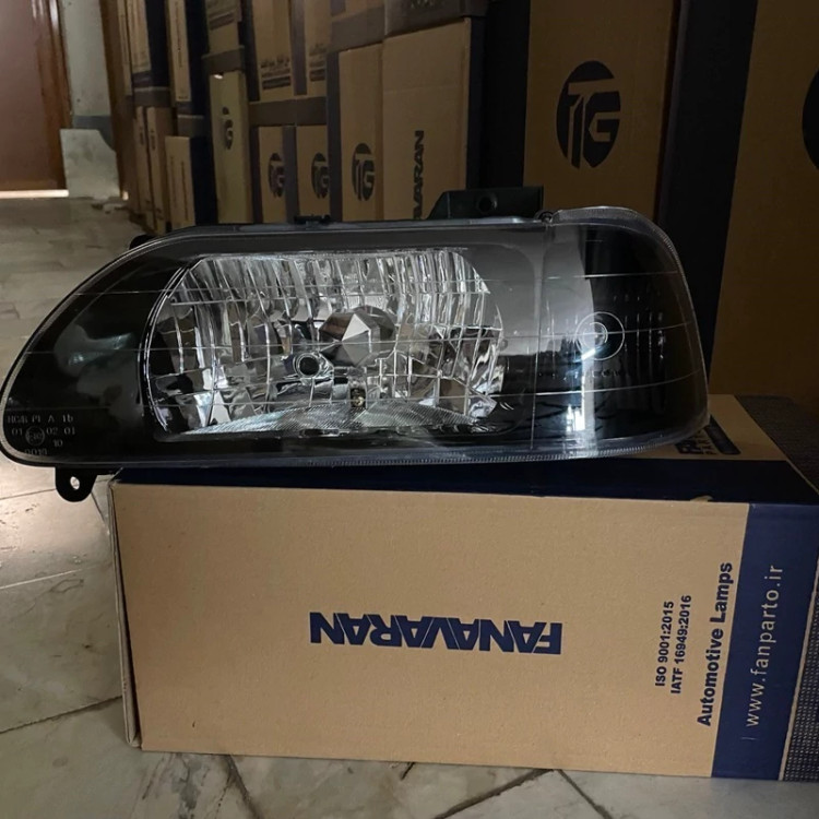 چراغ جلو دودی اسپرت پراید 131 فن آوران (جفت)