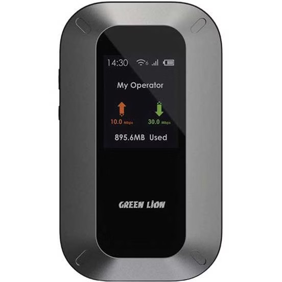 مودم قابل حمل 4G LTE گرین لاین Green Lion Portable Mifi Router GNMIFI6RTRBK
