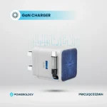 شارژر دیواری 35 وات پاورولوژی Powerology Retractable 35W GaN Charger PWCUQC032