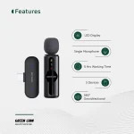 میکروفون یقه ای بیسیم حذف نویز سهسطحی گرین لاین مدل GM-75X GNGM75XMIC