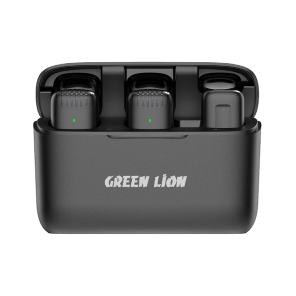 میکروفون بی‌سیم گرین لاین مدل GN2WMICLGBK (لایتنینگ) | 1 به 2