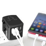 مبدل برق جهانی گرین لاین مدل GNAD4USBBK