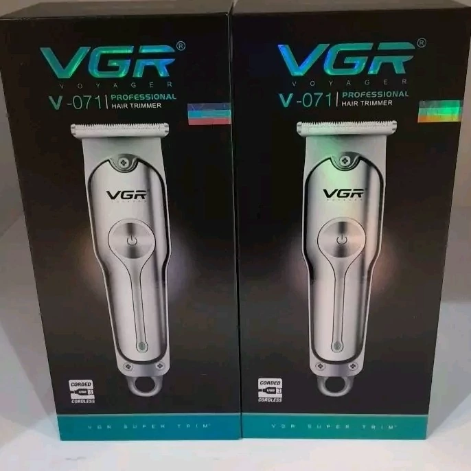 ماشین اصلاح موی سر و صورت وی جی ار مدل V-071 اصل پلمپ شرکتی
