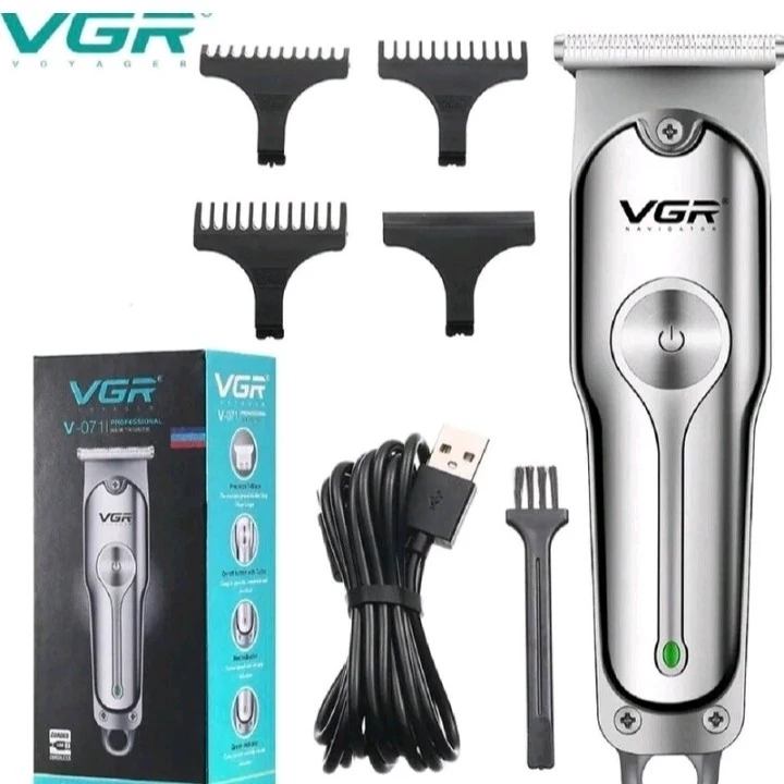 ماشین اصلاح موی سر و صورت وی جی ار مدل V-071 اصل پلمپ شرکتی