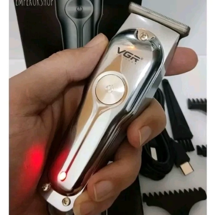 ماشین اصلاح موی سر و صورت وی جی ار مدل V-071 اصل پلمپ شرکتی