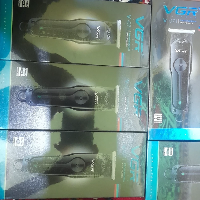 ماشین اصلاح موی سر و صورت وی جی ار مدل V-071 اصل پلمپ شرکتی