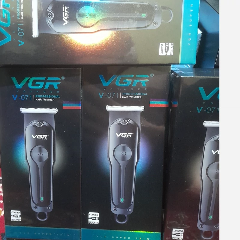 ماشین اصلاح موی سر و صورت وی جی ار مدل V-071 اصل پلمپ شرکتی