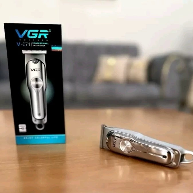 ماشین اصلاح سر و صورت VGR-071 اصلی ریش تراش خط زن و سایه زن وی جی ارvgr071 اصل